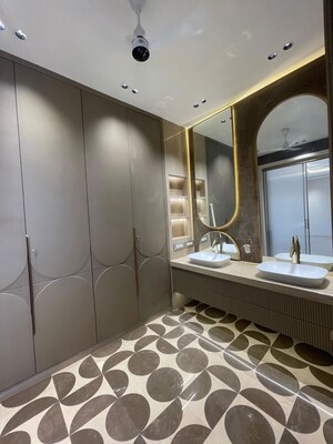 Kitchen in 4 BHK Builder Floor at Panchsheel Park – for Sale