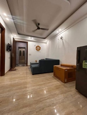 Living Room in 2 BHK Apartment at Saket – for Rent