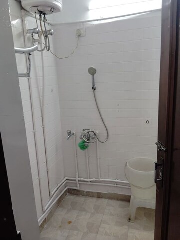 Bathroom in 2.5 BHK Builder Floor at Greater Kailash I – for Rent