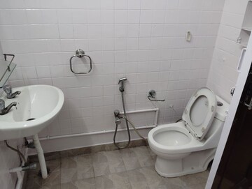 Bathroom in 2.5 BHK Builder Floor at Greater Kailash I – for Rent