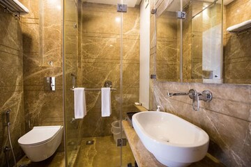Bathroom in 3 BHK Builder Floor at Defence Colony – for Sale
