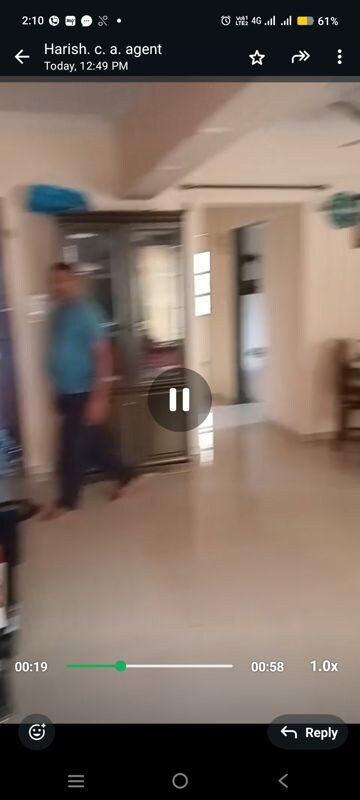 Living Room in 2 BHK Apartment at Dedhia Golden Park II, Kalyan West – for Sale