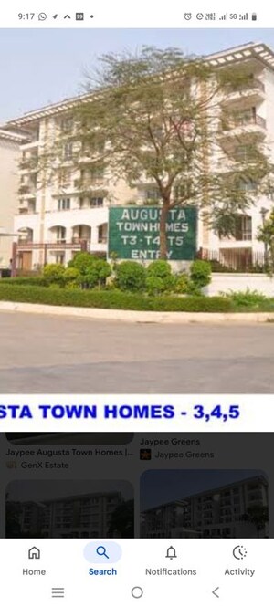 4 BHK Apartment – Exterior View View at Jaypee Augusta Town Homes, Sector 128 - for Sale