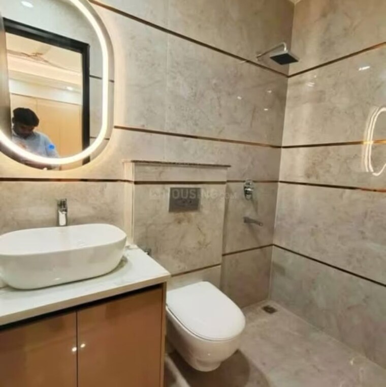 Bathroom, sector 5 pushpak nagar 1.5 Bedroom 900 Sq.Ft. Apartment In Sector 5 Pushpak Nagar Navi Mumbai 9551645
