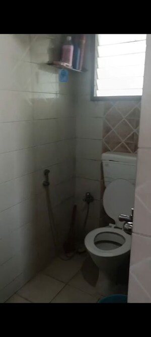 Bathroom in 1 BHK Apartment at Hiraco Eminence, Mira Road – for Rent