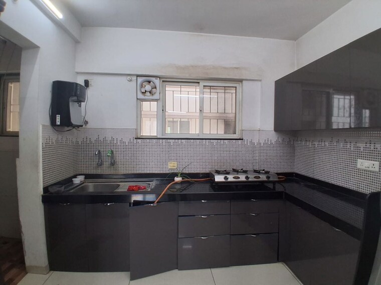 Kitchen, pebbles-i 3 Bedroom 1500 Sq.Ft. Apartment In Bavdhan Pune 9729186
