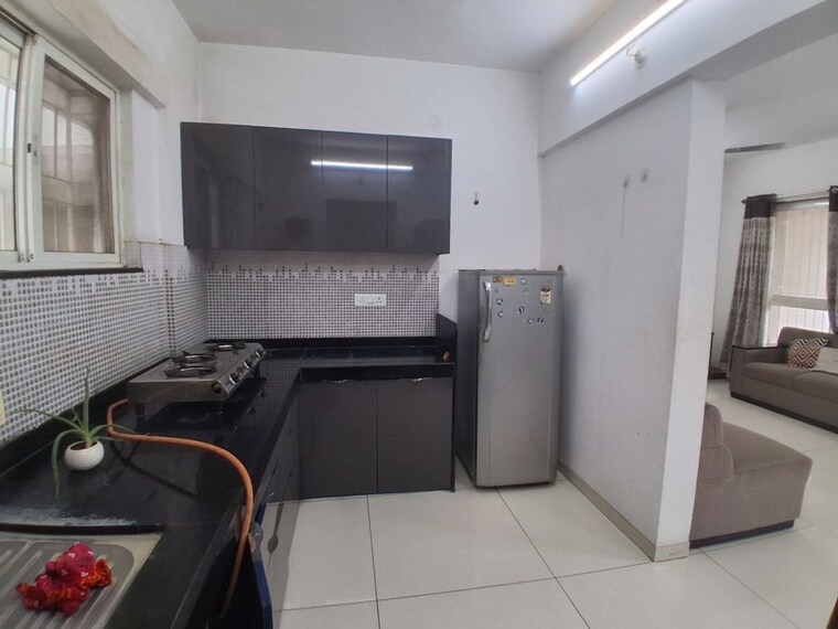 Kitchen, pebbles-i 3 Bedroom 1500 Sq.Ft. Apartment In Bavdhan Pune 9729186