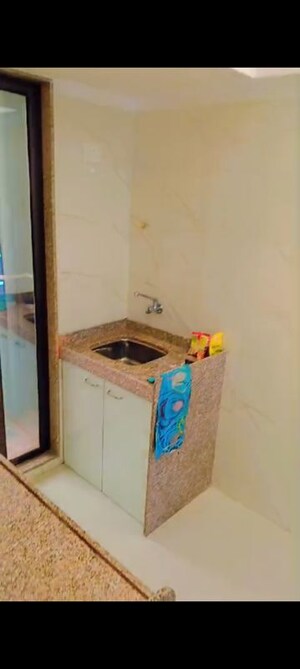 Bathroom in 1 BHK Apartment at Tiara Hills, Mira Road – for Rent