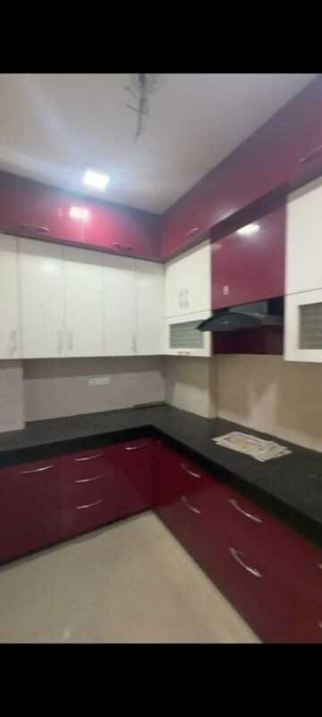 Kitchen in 3 BHK Apartment at Mittal Rajnagar Residency, Raj Nagar Extension – for Rent