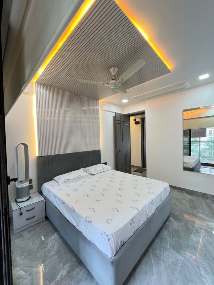 Bedroom, platinum-palm-woods 3 Bedroom 2100 Sq.Ft. Apartment In Seawoods Sector 38 Navi Mumbai 9729228