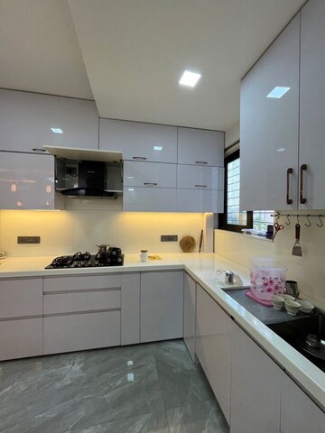 Kitchen in 3 BHK Apartment at Platinum Palm Woods, Seawoods Sector 38 – for Sale