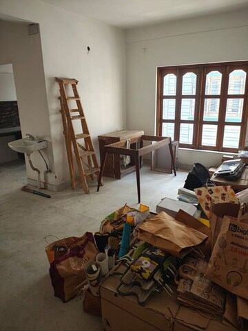 Living Room in 3 BHK Apartment at New Town – for Sale