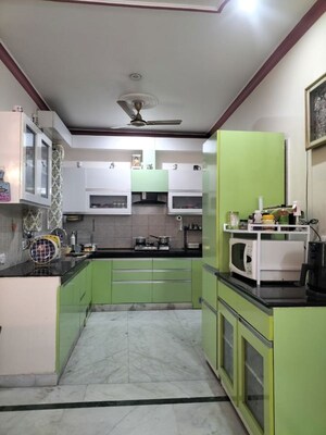 Kitchen in 3 BHK Builder Floor at Huda Market, Sector 31 – for Rent