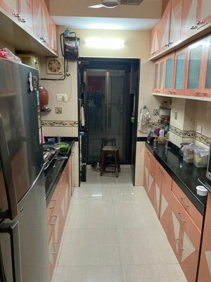 Kitchen in 2 BHK Apartment at Harshail Flamingo Apartments, Malad West – for Rent