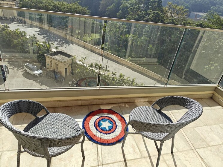 Balcony, one-hiranandani-park 3 Bedroom 1305 Sq.Ft. Apartment In Ghodbunder Road Thane 9729291