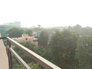 Balcony in 3 BHK Apartment at Nirman Hijibiji, New Town – for Sale