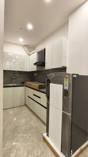 Kitchen in 1 BHK Builder Floor at Saurabh Niwas, Sector 40 – for Rent