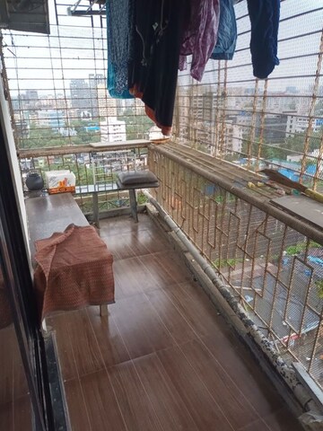 Balcony in 2 BHK Apartment at Best Complex Andheri West, Andheri West – for Rent