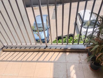 Balcony in 2 BHK Apartment at Pride Signum, Wakad – for Rent