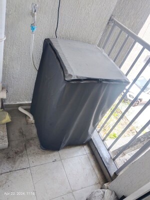 Staircase in 2 BHK Apartment at Pride Signum, Wakad – for Rent