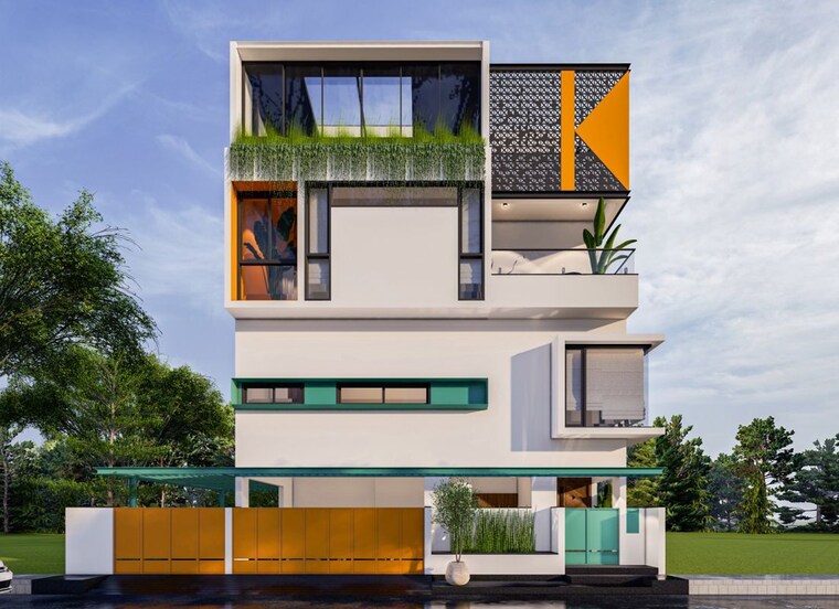 Exterior View, address-makers-the-imperial-address 3.5 Bedroom 3650 Sq.Ft. Villa In Chandapura Bangalore 9070960