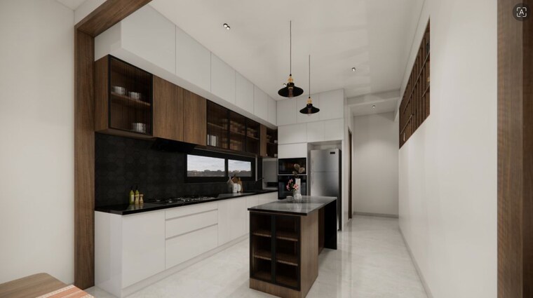 Kitchen, address-makers-the-imperial-address 3.5 Bedroom 3650 Sq.Ft. Villa In Chandapura Bangalore 9070960