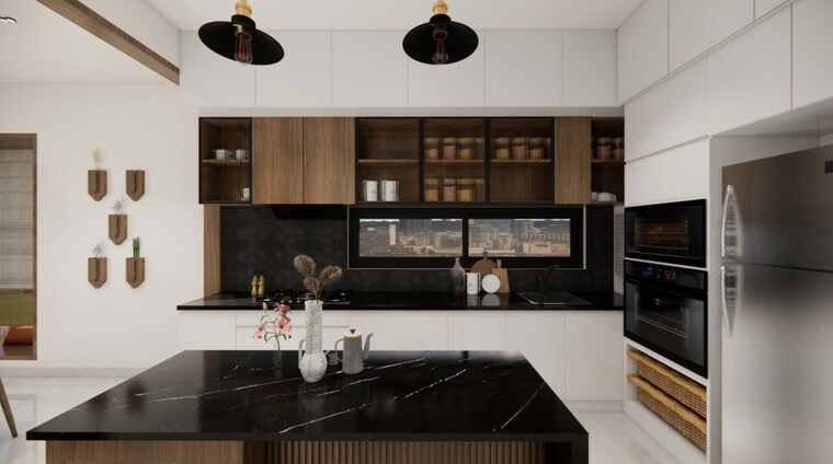Kitchen, address-makers-the-imperial-address 3.5 Bedroom 3650 Sq.Ft. Villa In Chandapura Bangalore 9070960