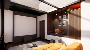 Living Room in 3.5 BHK Villa at Address Makers The Imperial Address, Chandapura – for Sale