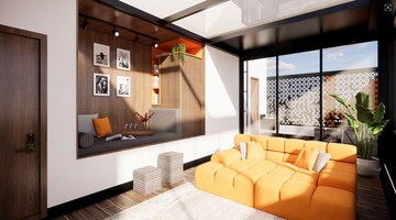 Living Room in 3.5 BHK Villa at Address Makers The Imperial Address, Chandapura – for Sale