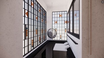 Balcony in 3.5 BHK Villa at Address Makers The Imperial Address, Chandapura – for Sale