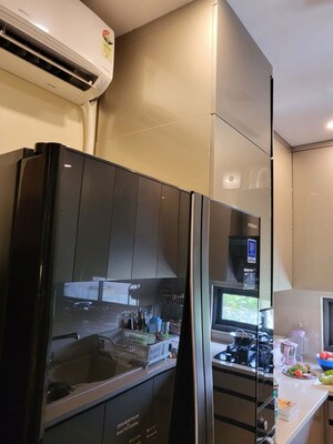 Kitchen in 3 BHK Builder Floor at Green Wood City, Sector 45 – for Rent