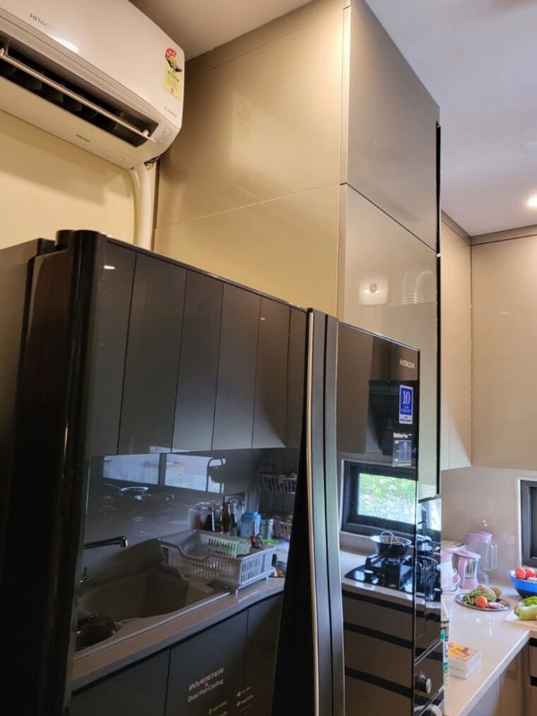 Kitchen, green-wood-city 3 Bedroom 300 Sq.Ft. Builder Floor In Sector 45 Gurgaon 9729425