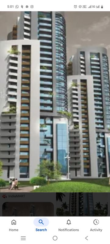 4 BHK + Pooja Room,Servant Room,Study Room,Extra Room 5300 Sq.Ft. Apartment in 3C Lotus 300