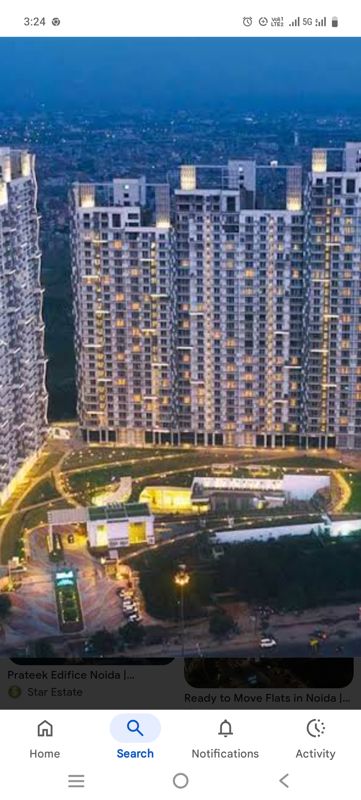 3 BHK + Pooja Room,Servant Room,Study Room 2500 Sq.Ft. Apartment in Prateek Edifice