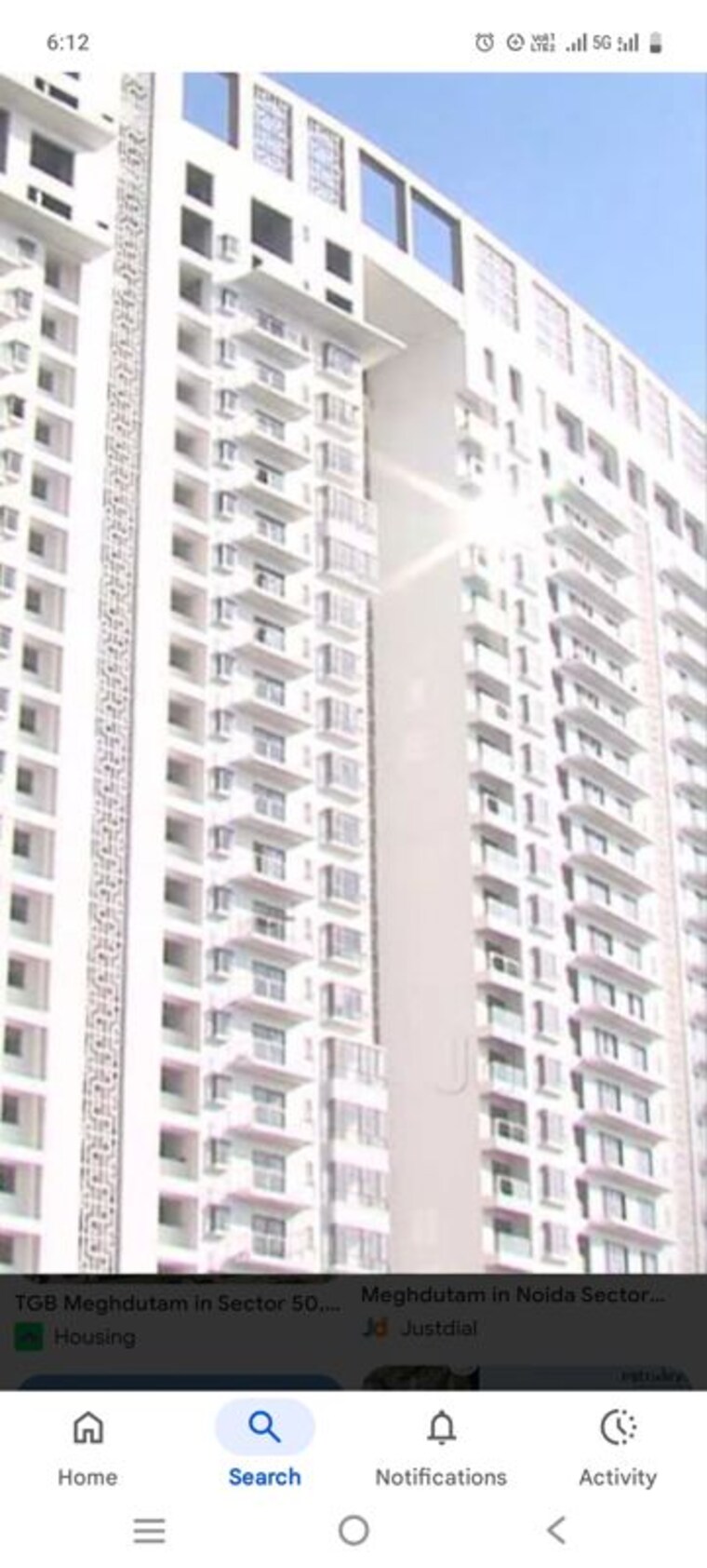 Exterior View, tgb-meghdutam 3 Bedroom 2250 Sq.Ft. Apartment In Sector 50 Noida 9729447