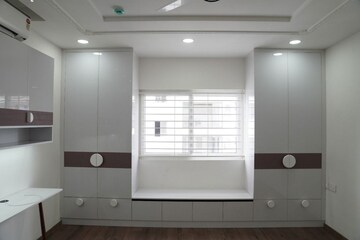 Building Lobby in 4 BHK Apartment at Niharika Skyline, Manikonda – for Rent