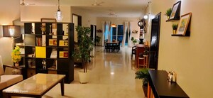 Living Room in 4 BHK Apartment at Nanakramguda – for Rent