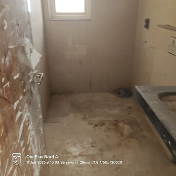 Bathroom in 3 BHK Apartment at Omaxe Waterscapes, Gomti Nagar – for Rent