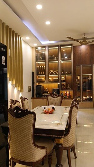 Living Room in 3.5 BHK Apartment at JKG Palm Resort, Raj Nagar Extension – for Sale