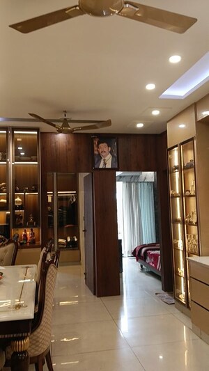 Living Room in 3.5 BHK Apartment at JKG Palm Resort, Raj Nagar Extension – for Sale