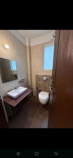 Bathroom in 3 BHK Builder Floor at Saket – for Rent