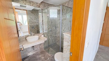 Bathroom in 4 BHK Builder Floor at Soami Nagar – for Sale