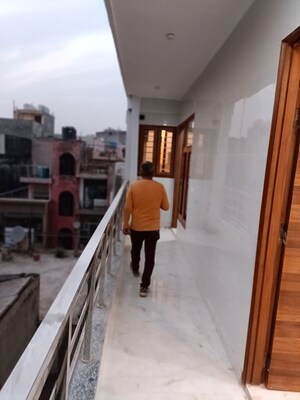 Balcony in 4 BHK Builder Floor at Rajendra Nagar Sector 3 – for Rent