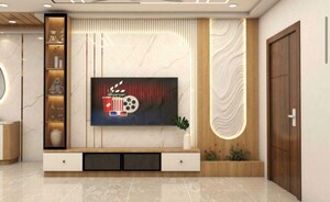 Bedroom in 3 BHK Apartment at Rajapushpa Provincia, Narsingi – for Rent