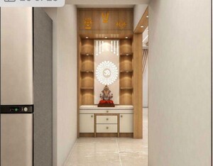 Building Lobby in 3 BHK Apartment at Rajapushpa Provincia, Narsingi – for Rent