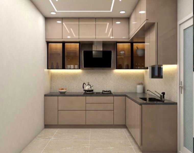 Kitchen, rajapushpa-provincia 3 Bedroom 2020 Sq.Ft. Apartment In Narsingi Hyderabad 9729561