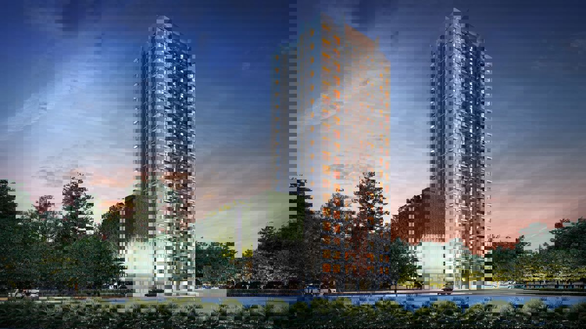 3 BHK + Servant Room 1100 Sq.Ft. Apartment in Mahindra Marina 64