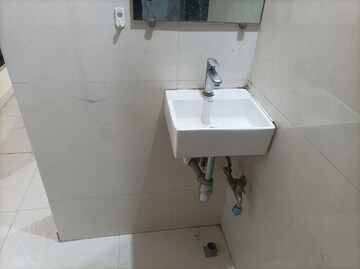 Bathroom in 1 BHK Apartment at Raunak Bliss, Ghodbunder Road – for Rent