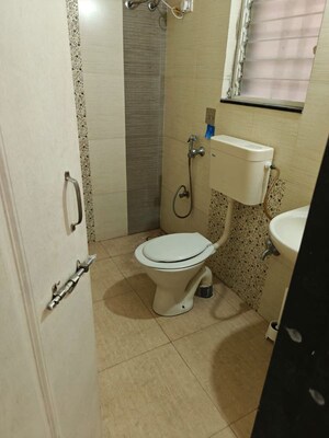 Bathroom in 2.5 BHK Apartment at GK Rose County, Pimple Saudagar – for Rent