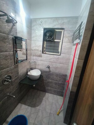 Bathroom in 2 BHK Apartment at Garve Golden Treasures, Punawale – for Rent